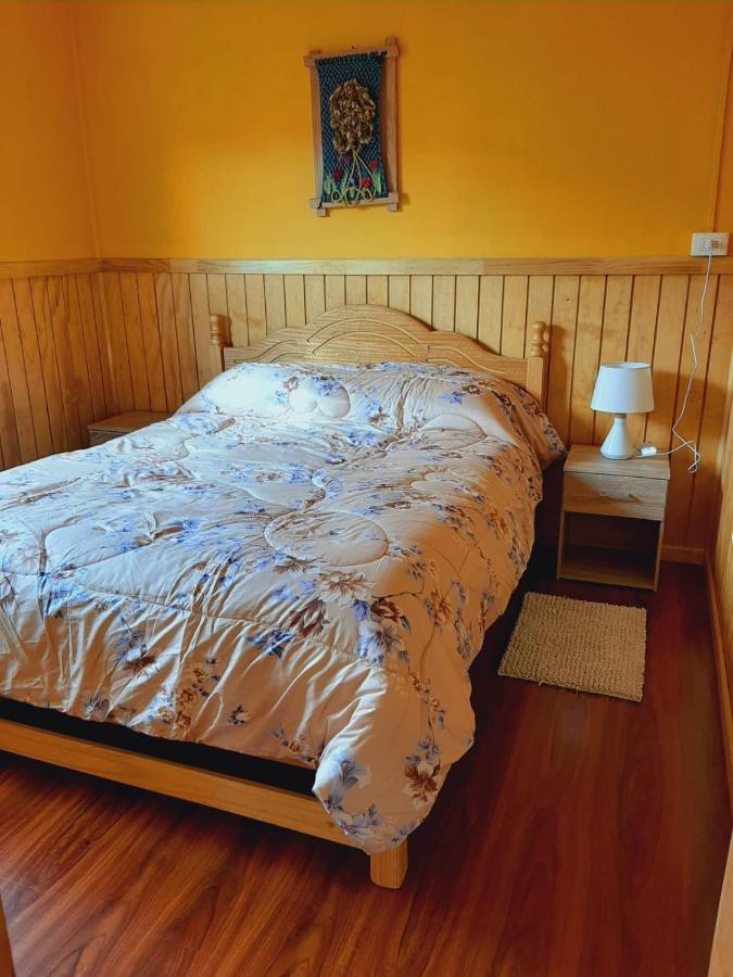 Вилла Cabana Cavernas Austral Puerto Sanchez Экстерьер фото