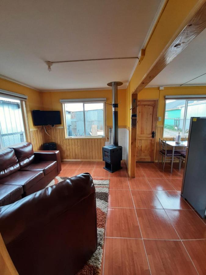 Вилла Cabana Cavernas Austral Puerto Sanchez Экстерьер фото