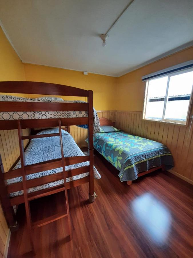 Вилла Cabana Cavernas Austral Puerto Sanchez Экстерьер фото