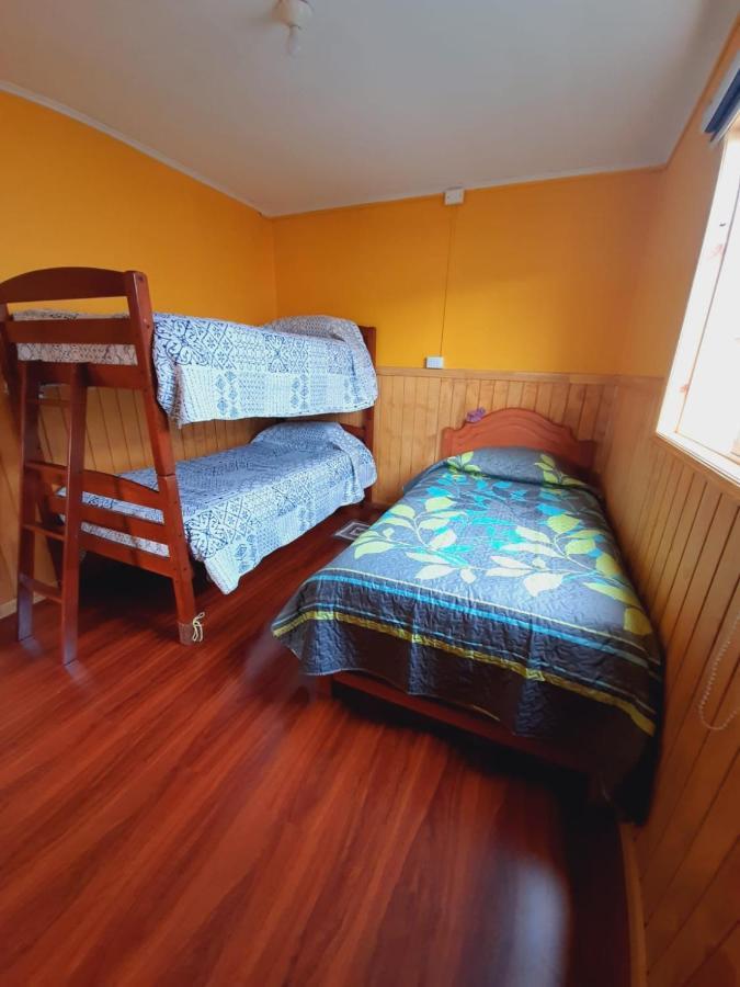 Вилла Cabana Cavernas Austral Puerto Sanchez Экстерьер фото