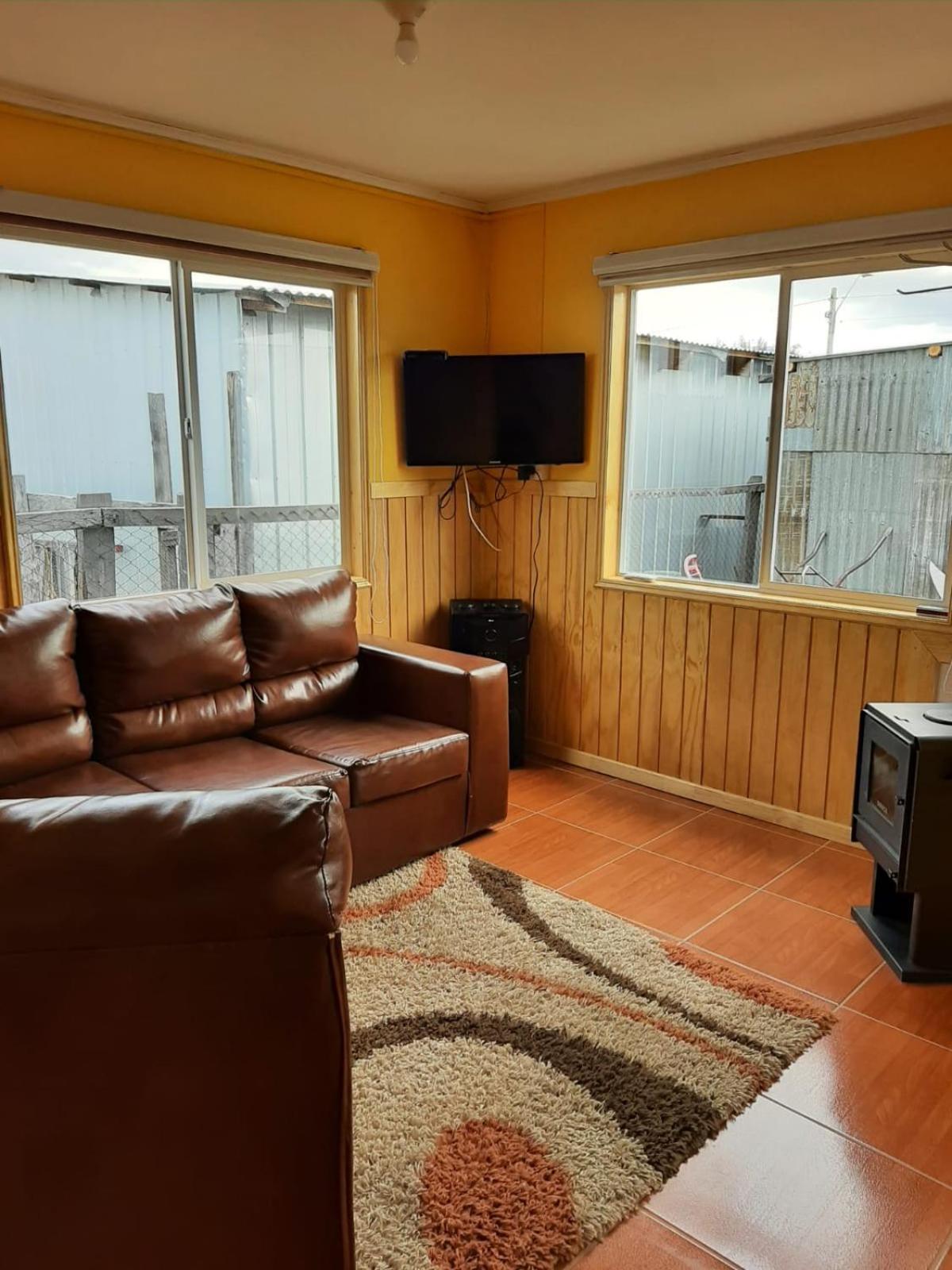 Вилла Cabana Cavernas Austral Puerto Sanchez Экстерьер фото