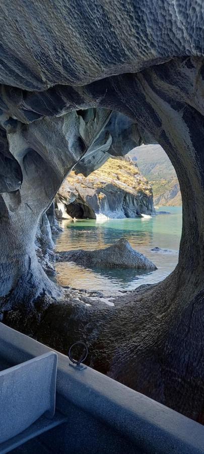 Вилла Cabana Cavernas Austral Puerto Sanchez Экстерьер фото