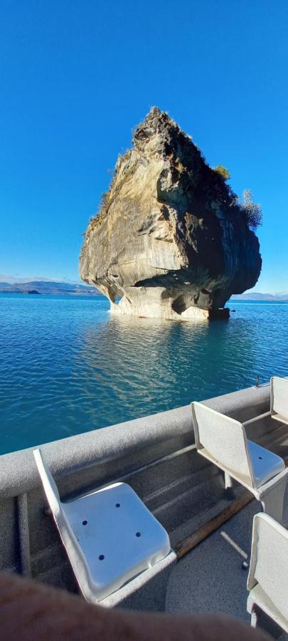 Вилла Cabana Cavernas Austral Puerto Sanchez Экстерьер фото