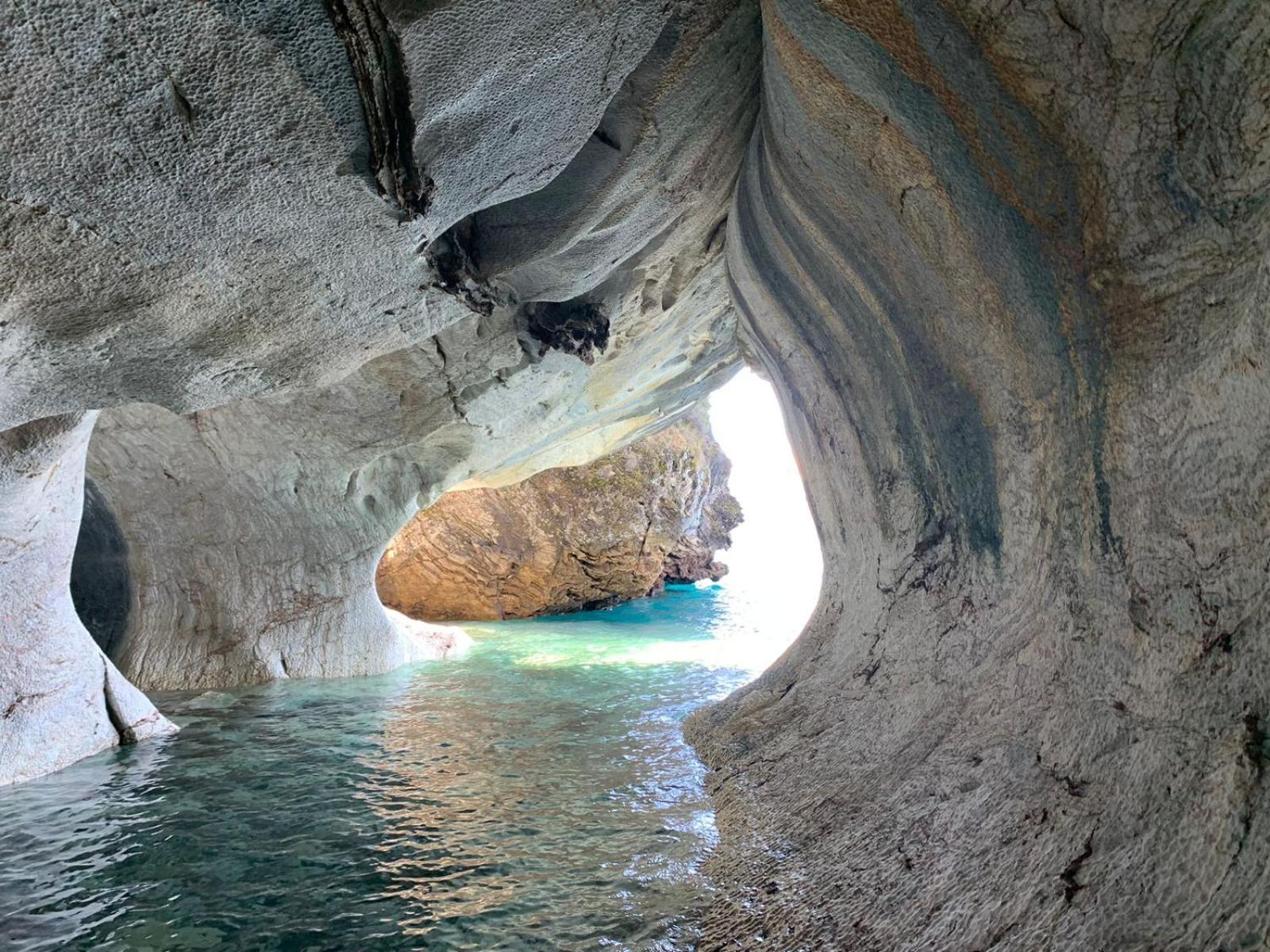 Вилла Cabana Cavernas Austral Puerto Sanchez Экстерьер фото